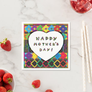 Happy Mothers Day Paper Napkins
