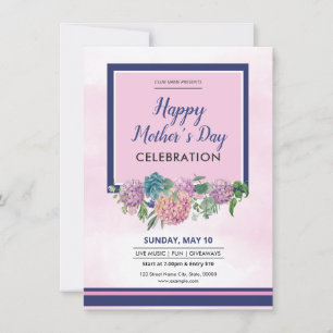 Happy Mother's Day Party Invitation
