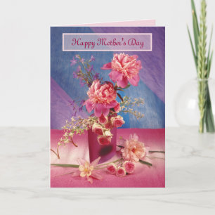 Happy Mother's Day Peonies Card
