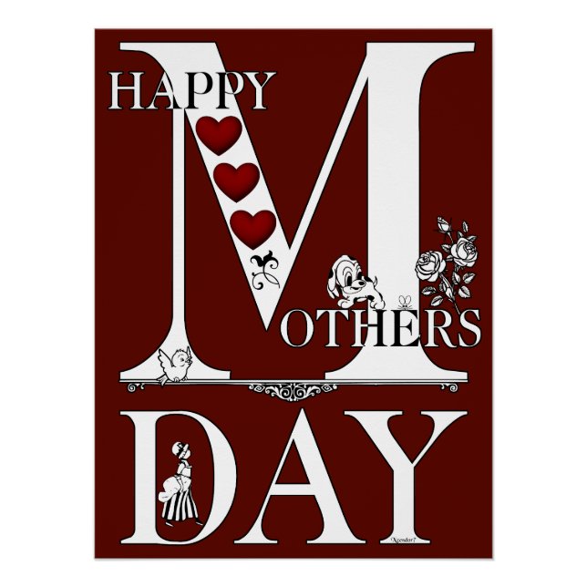 Happy Mothers Day Perfect Poster (Front)