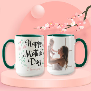 Happy Mother's Day personalized Photo & Message Mug