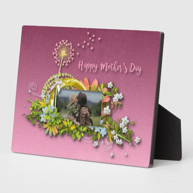 Happy Mother's Day Plaque (Side)