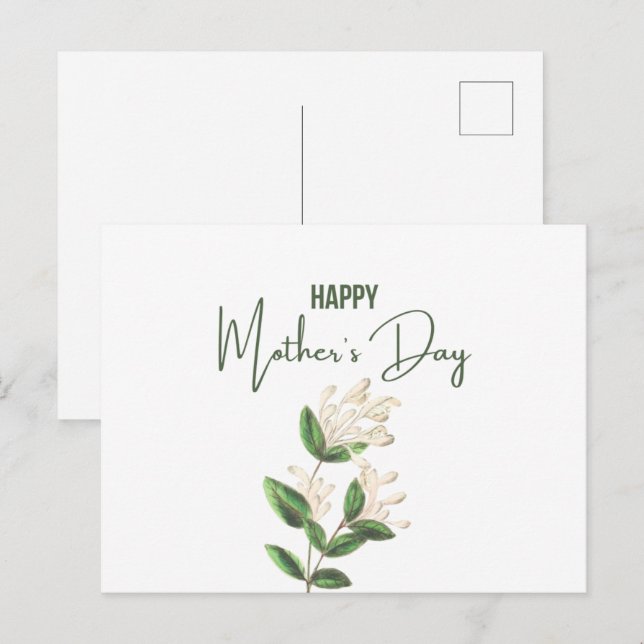 Happy Mother's Day Post Card (Front/Back)