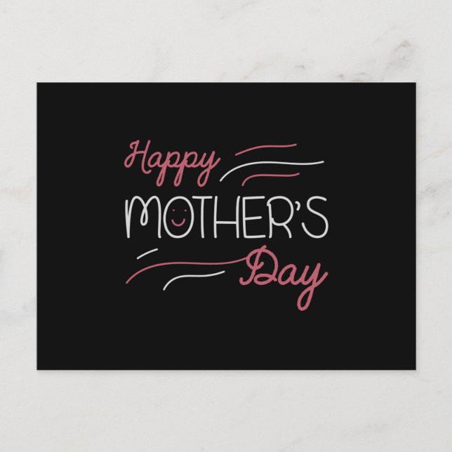 Happy Mother's Day Postcard (Front)