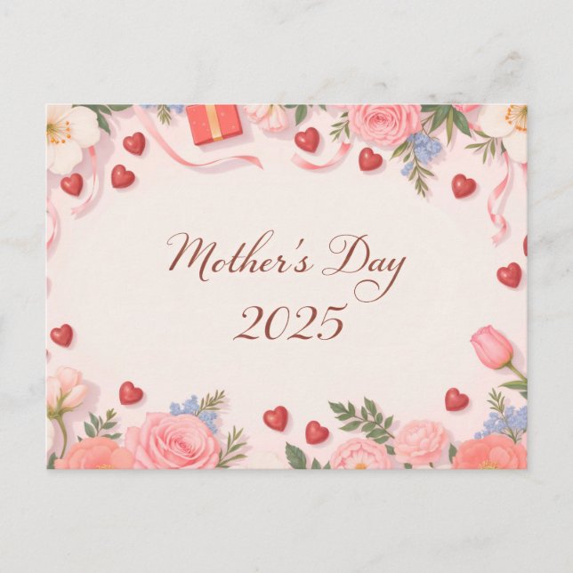Happy Mother's Day Postcard (Front)
