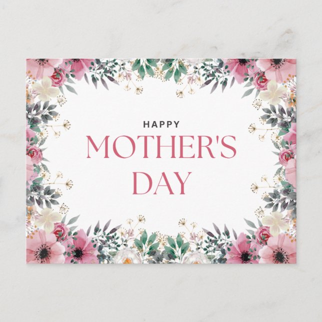 Happy mother's day  postcard (Front)