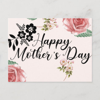 happy mother's day postcard