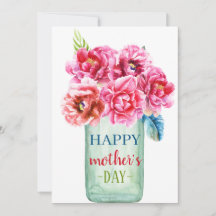 Happy Mother's Day postcard