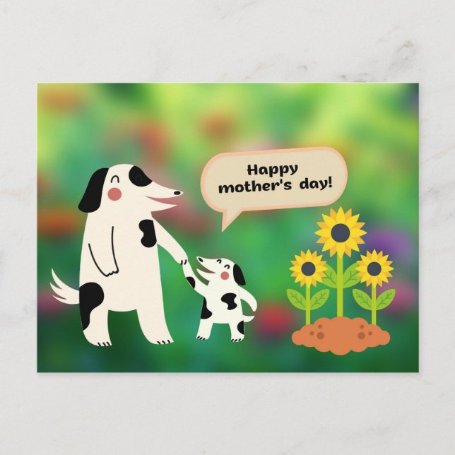 Happy Mother's Day Postcard (Front)