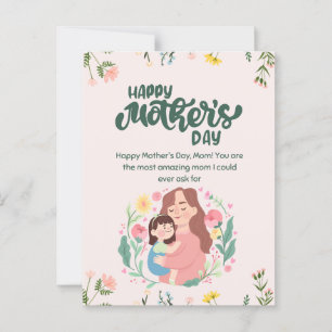 Happy mother's day  postcard