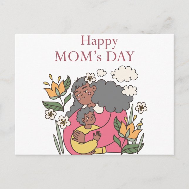 Happy Mother's Day Postcard (Front)