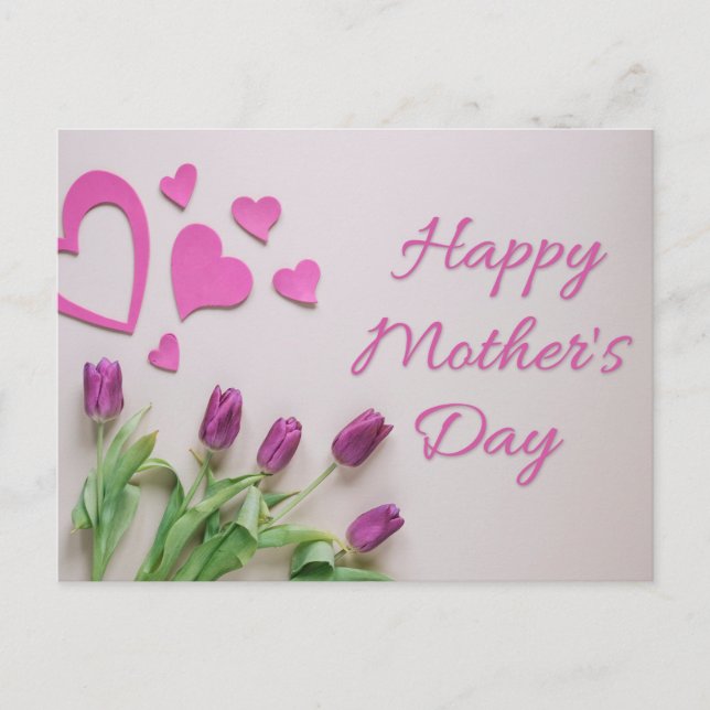 Happy Mother's Day Postcard (Front)