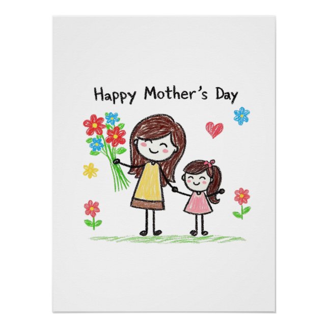 Happy Mother's Day Poster (Front)