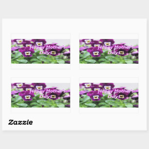 Happy Mother's Day Rectangular Sticker