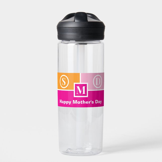 Happy Mother's Day S/M/D Water Bottle (Front)