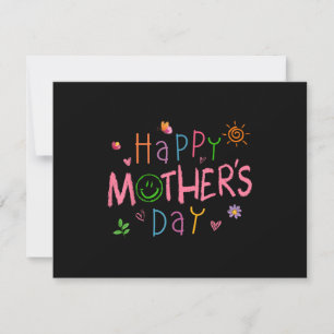 Happy Mothers Day Shirt for Toddler Baby Kids Sayi
