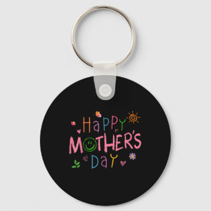 Happy Mothers Day Shirt For Toddler Baby Kids Sayi Key Ring