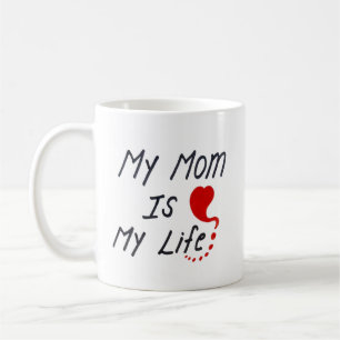 happy mother's day simple handwritten personalised coffee mug
