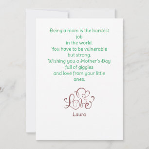 Happy Mother's day simple sweet mum & friends
