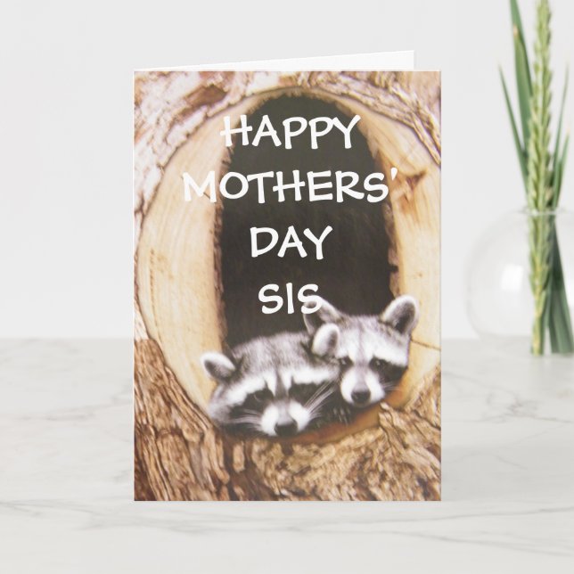 "HAPPY MOTHERS' DAY SIS" CARD (Front)