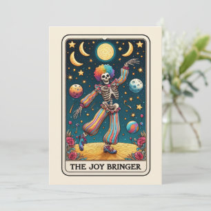 Happy Mother's Day Skeleton Joy Bringer Tarot Card