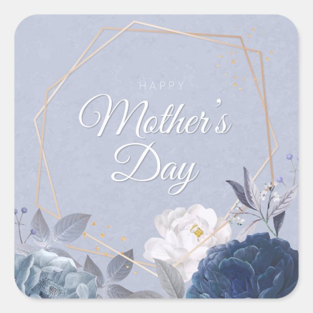 Happy Mother's Day  Square Sticker (Front)