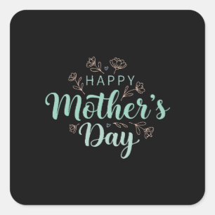 Happy Mother's Day Square Sticker