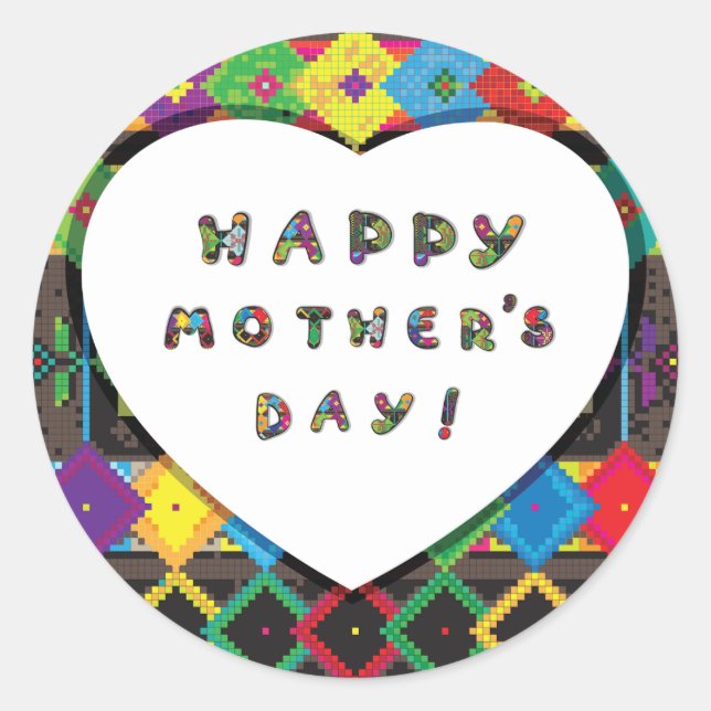 Happy Mothers Day Stickers (Front)