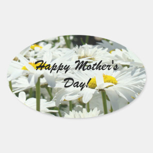 Happy Mothers Day! stickers Daisy Flowers floral