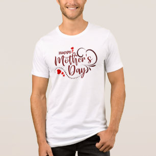 Happy Mother's Day Stylish Text Design-23121 Tri-Blend Shirt