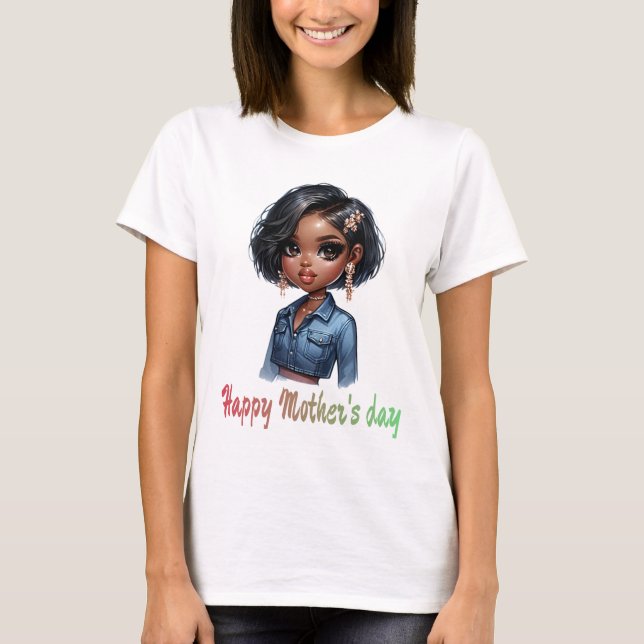 Happy Mothers Day  T-Shirt (Front)