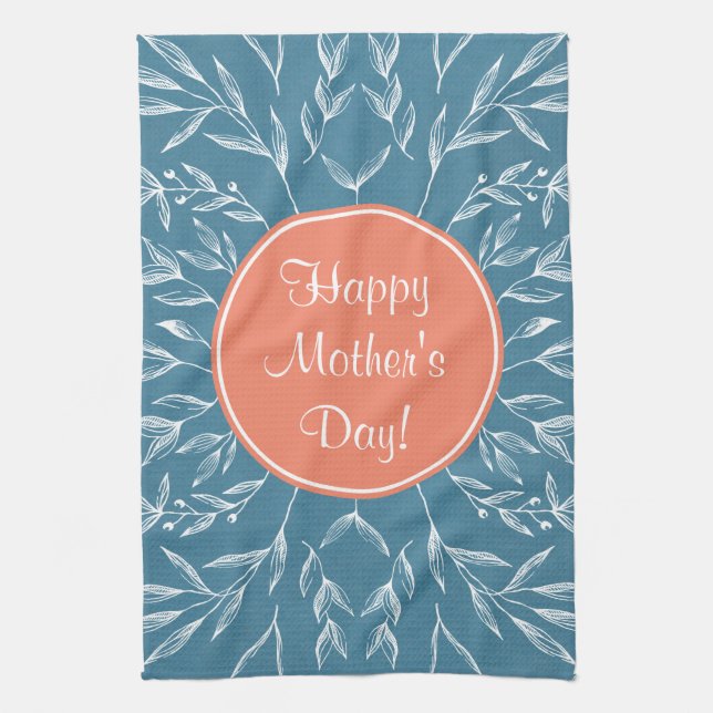 Happy Mother's Day Tea Towel (Vertical)