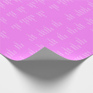 Happy mother's day text wrapping paper