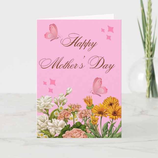 Happy Mother's Day Thank You Card (Front)