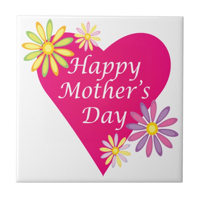 Happy Mothers Day Tile (Front)