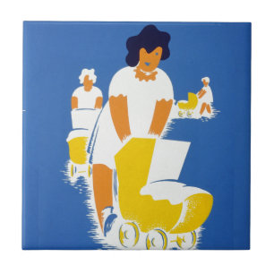 happy mothers day tile