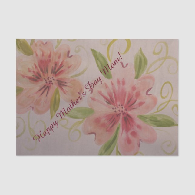 Happy Mother's Day Tissue Paper (Front)