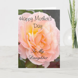 Happy Mother's Day to my Daughter Card