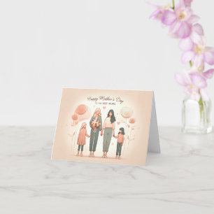 Happy Mother's Day To The Best Mums Card