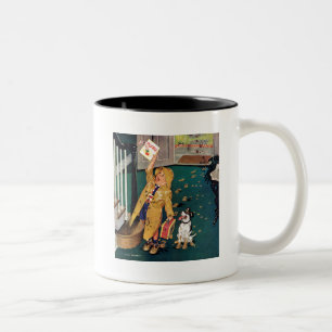 Happy Mother's Day Two-Tone Coffee Mug