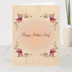 HAPPY MOTHER'S DAY(VINTAGE) CARD