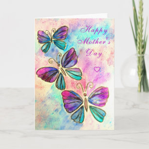 Happy Mother's Day - Watercolor Painting Card