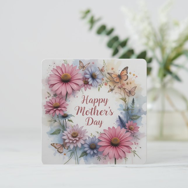 Happy Mother's Day Wildflowers (Standing Front)