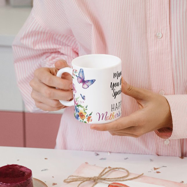 Happy Mother's Day Wildflowers Butterflies  Coffee Mug (Creator Uploaded)
