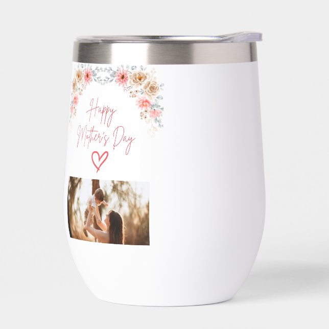 Happy Mother's Day Wine Cooler  (Left)