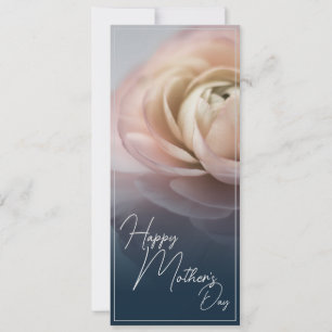 Happy Mother's Day with Big Pink Rose