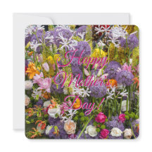 Happy Mother's Day with flowers