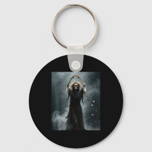 Happy mothers day women mum grandma heart hands key ring