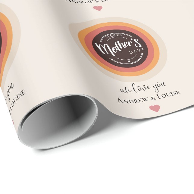 Happy mother's day wrapping paper (Roll Corner)