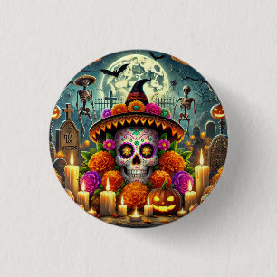 Happy Mouse Pads Halloween 3 Cm Round Badge
